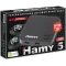 Игровая приставка Hamy 5 505 встроенных игр Sega + Dendy поддержка карт SD, Черная