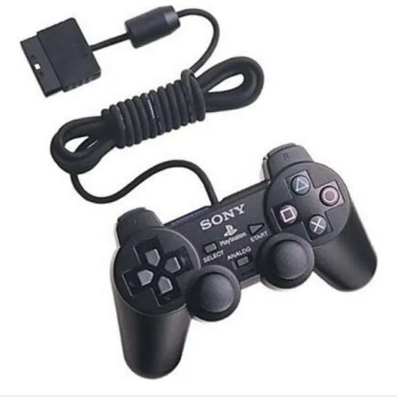 Геймпад проводной для PS2 Sony label