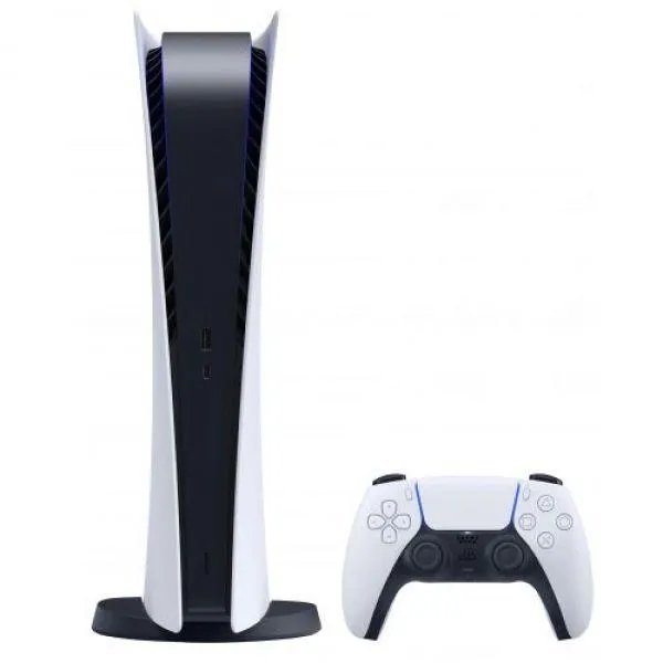 Sony PlayStation 5 White 825Gb Digital Edition + DualSense (White) + Charging Station