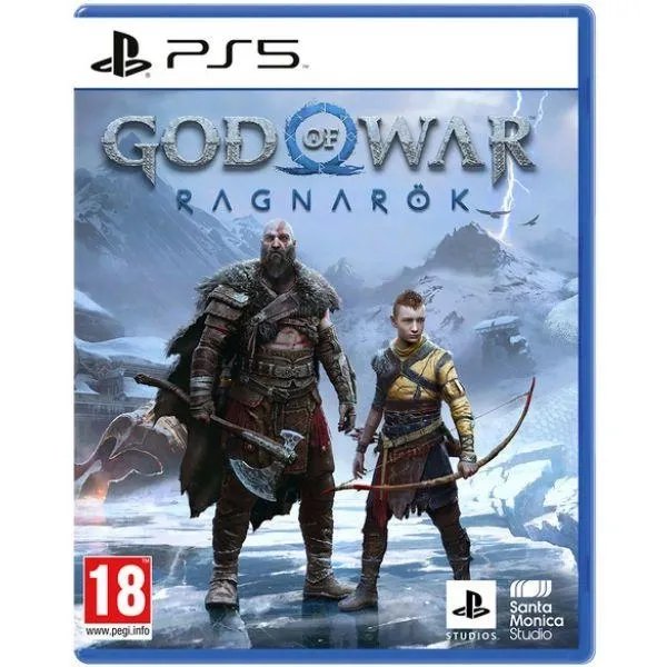 Sony PlayStation 5 White 825Gb + God of War: Ragnarok (русская версия)