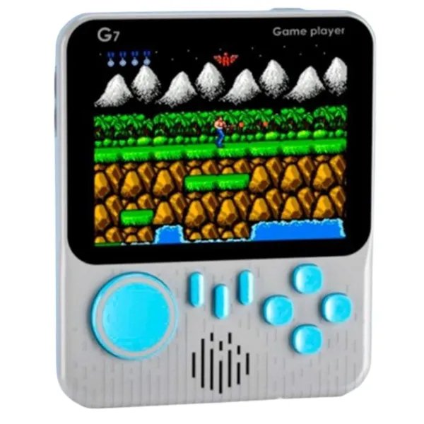 Ретро игровая приставка SUP G7 Game Box Portable 666 in 1 AV Gray [74653]