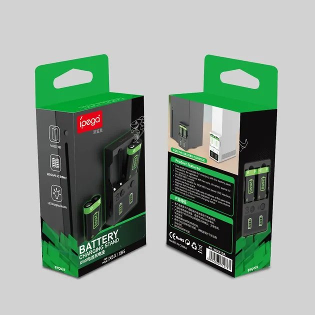 Набор зарядное устройство + аккумуляторы iPega Battery Pack для Xbox Series X|S (PG-XBX010) [73343]