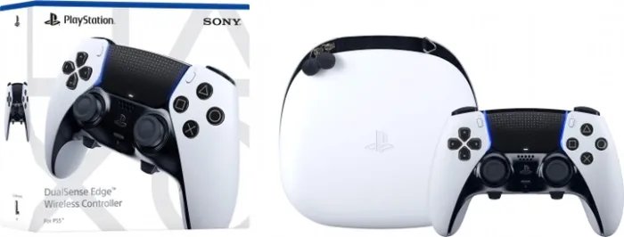 Беспроводной геймпад PlayStation 5 Dualsense EDGE White для PS5/PS 5 Digital Edition
