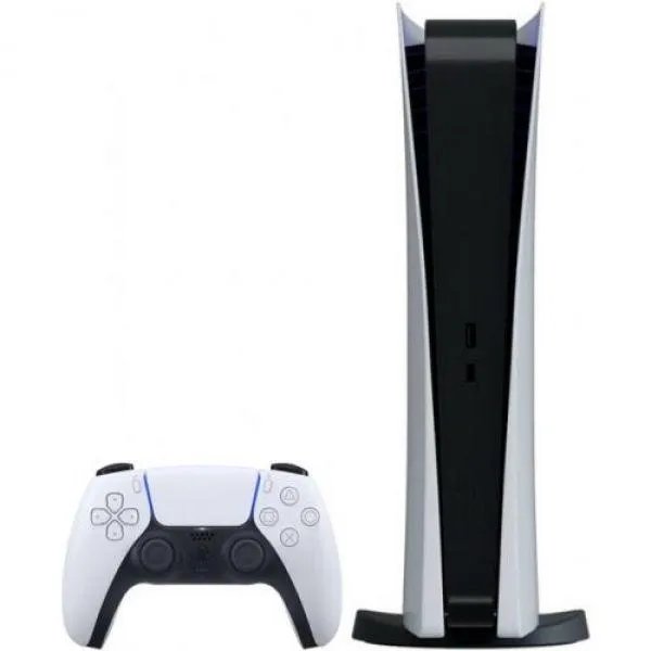 Sony PlayStation 5 White 825Gb Digital Edition + God of War: Ragnarok (русская версия)