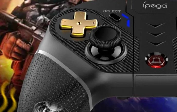Геймпад беспроводной контроллер iPega golden warrior PG-9218 |BT5.0, 2.4G, Android, iOS, TV, PC, NS, PS, 380 мАч| black