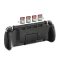 Защитный чехол-кейс DOBE для игровой приставки-консоли Nintendo Switch / Nintendo Switch OLED (NS-OLED Model) / Joy-Con с подставкой и местом для картриджей