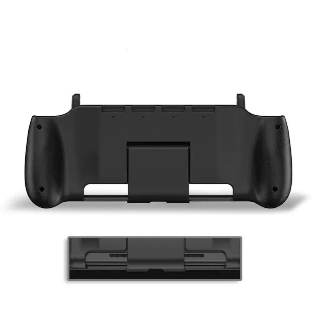 Защитный чехол-кейс DOBE для игровой приставки-консоли Nintendo Switch / Nintendo Switch OLED (NS-OLED Model) / Joy-Con с подставкой и местом для картриджей