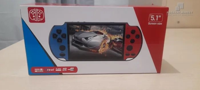 Игровая консоль PSP X7 MP5+3000 игр 4.3 дюйм | Портативная игровая приставка встроенный литий-ионный аккумулятор наушники в комплекте ретро игры