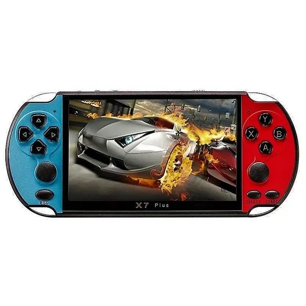 Игровая приставка Pro X7 Plus 5,1'' MP5 8Gb 10000 игр портативная приставка ретро