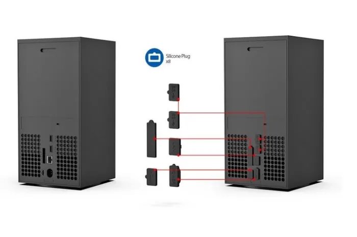 Защита от пыли для Xbox series X сетки пыльники Dobe TYX-2607