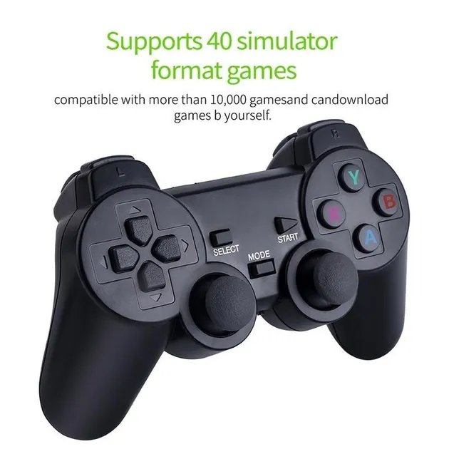 Игровая приставка GameStick 4k 10000 игр. Беспроводная Ретро