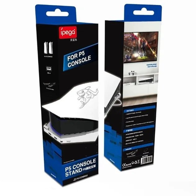 Горизонтальная подставка док-станция для PlayStation 5 (PS5) iPega PG-P5032 стенд