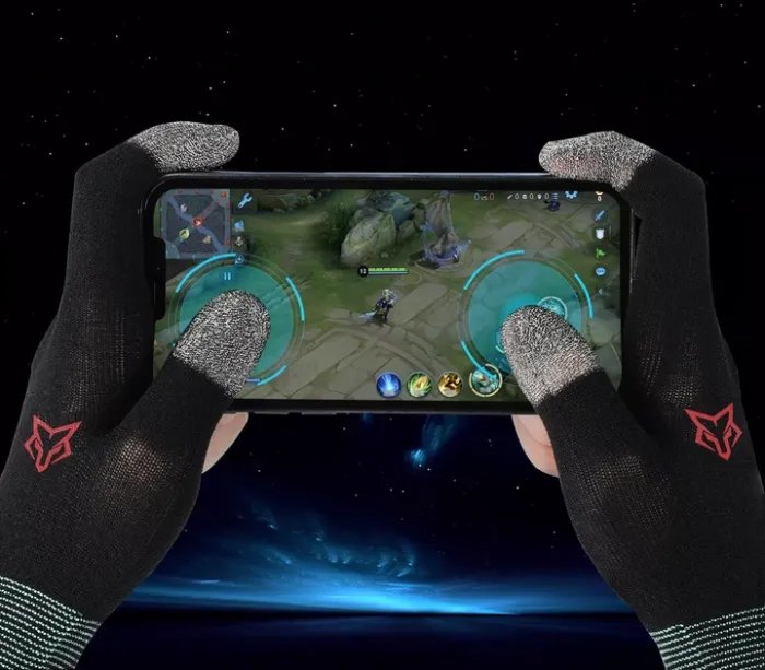 Сенсорные перчатки SARAFOX GAMING напальчники для мобильного гейминга игр киберспорта телефона iOS/Android