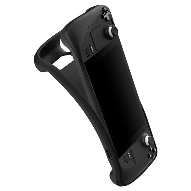 Чехол Spigen Rugged Armor для Steam Deck / Steam Deck OLED Black (ACS03730)