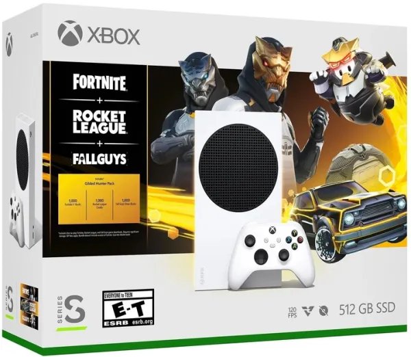 Игровая консоль Microsoft Xbox Series S 512GB Gilded Hunter Bundle (RRS-00080)