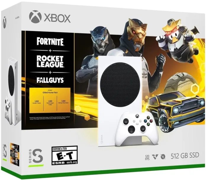 Игровая консоль Microsoft Xbox Series S 512GB Gilded Hunter Bundle (RRS-00080)