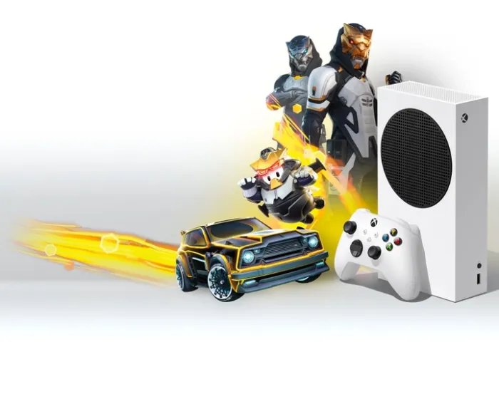 Игровая консоль Microsoft Xbox Series S 512GB Gilded Hunter Bundle (RRS-00080)