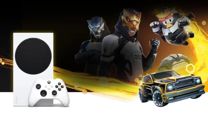 Игровая консоль Microsoft Xbox Series S 512GB Gilded Hunter Bundle (RRS-00080)