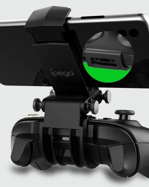 Держатель-зажим ipega для мобильного телефона для геймпада Microsoft Wireless Controller приставки-консоли Xbox Series X | Xbox Series S