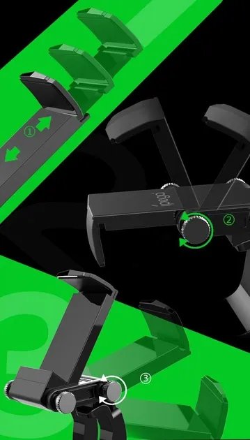 Держатель-зажим ipega для мобильного телефона для геймпада Microsoft Wireless Controller приставки-консоли Xbox Series X | Xbox Series S