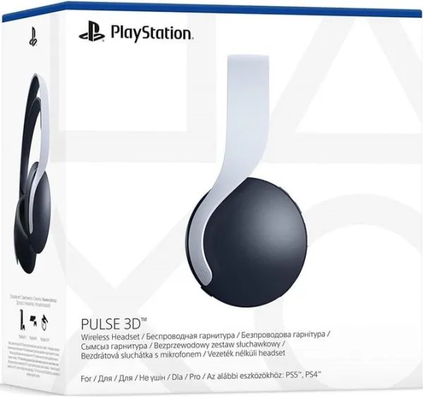 Гарнитура Наушники для Sony PlayStation 5 (PS5) PULSE 3D Wireless Headset White