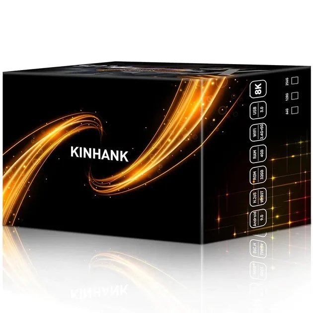 Эмулятор, супер ТВ-приставка Kinhank x3 plus (64 bit): 95000+ игр (128Гб)
