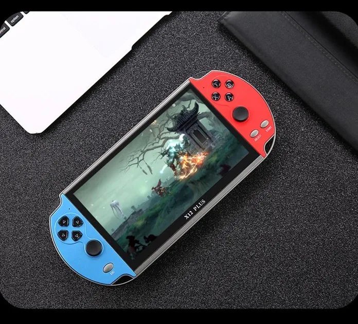 Портативная игровая консоль X12 Plus 7.1 дюйма (22000+ ретро игр)
