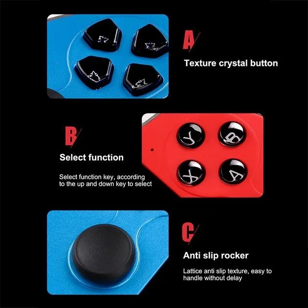 Портативная игровая консоль X12 Plus 7.1 дюйма (22000+ ретро игр)