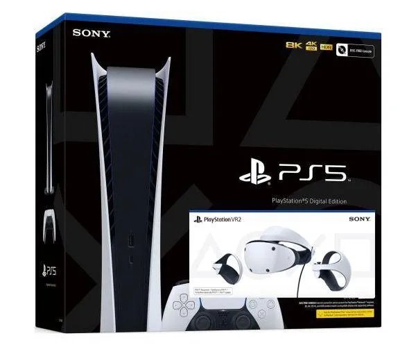 Sony PlayStation 5 White 825Gb Digital Edition + PlayStation VR2 + Horizon Call of the Mountain