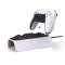 Двойная зарядная dock станция DOBE подставка для двух геймпадов DualSense консоли Sony PlayStation 5 (PS5 / PS5 Digital Edition) c LED подсветкой статуса зарядки контроллера, джойстика