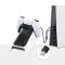 Двойная зарядная dock станция DOBE подставка для двух геймпадов DualSense консоли Sony PlayStation 5 (PS5 / PS5 Digital Edition) c LED подсветкой статуса зарядки контроллера, джойстика