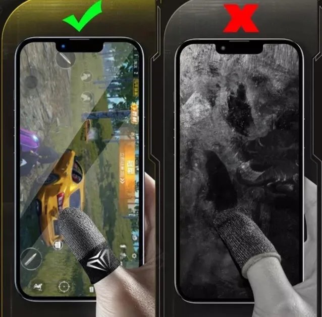 Игровые напальчники Shezi для телефона смартфона планшета + бокс для хранения