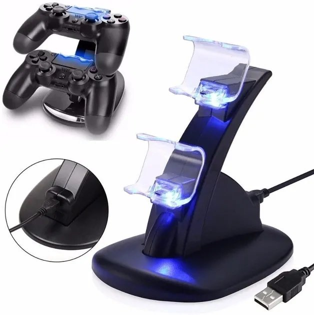 Подставка-зарядка для джойстиков PS4