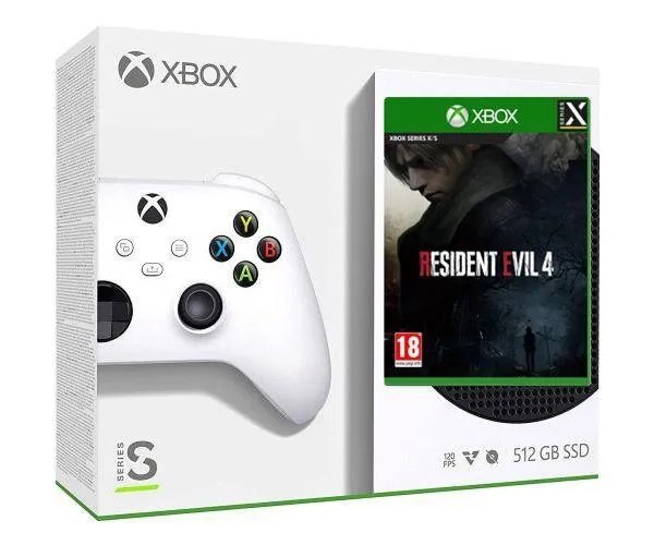 Microsoft Xbox Series S 512Gb + Resident Evil 4 Remake (русская версия)