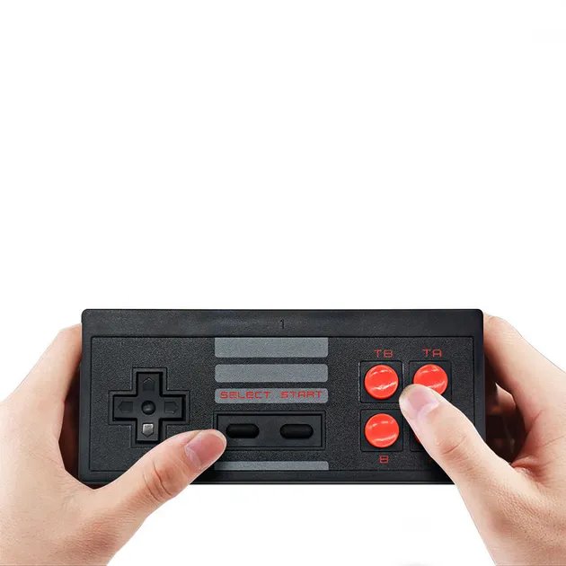 Игровая приставка 8Bit, 620 игр + 2 беспроводных джойстика