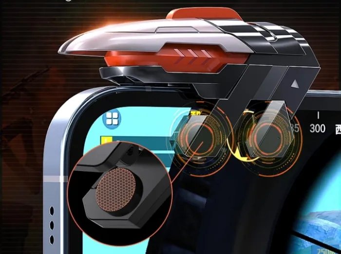Ігрові тригери MEMO E-sports AK 06 з технологією Air Mapping геймпад для iOS та Android смартфонів Union PUBG Mobile COD