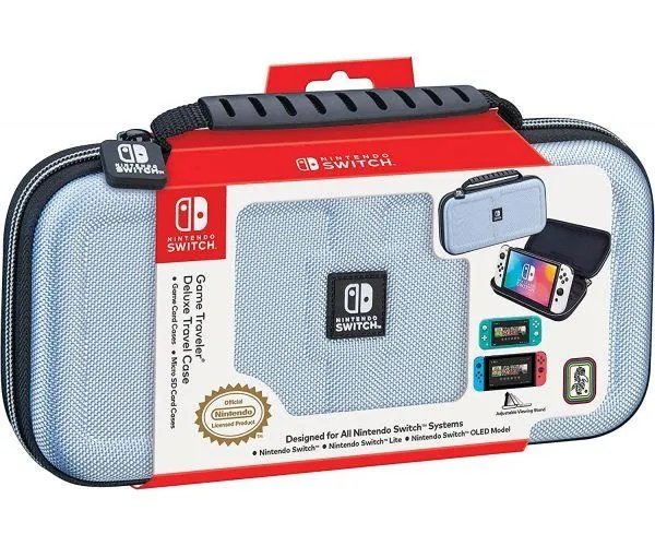 Чехол Deluxe Travel Case (Sky Blue) (Nintendo Switch/ Switch Lite/ Switch OLED model)