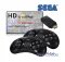 Игровая консоль приставка беспроводная портативная SEGA Y2 SG Bluetooth на 900 игр 2 джойстика (474504-Prob) Черная