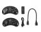 Игровая консоль приставка беспроводная портативная SEGA Y2 SG Bluetooth на 900 игр 2 джойстика (474504-Prob) Черная