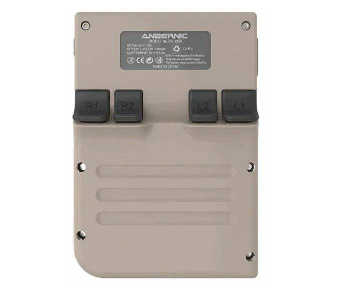 Портативная игровая ретро консоль приставка ANBERNIC RG35XX 64GB + стекло/ Grey
