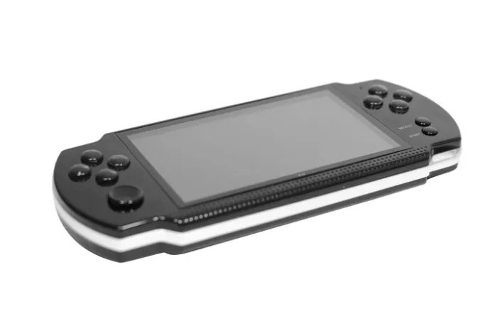 Портативная игровая приставка X9 с функцией загрузки игр с компьютера.