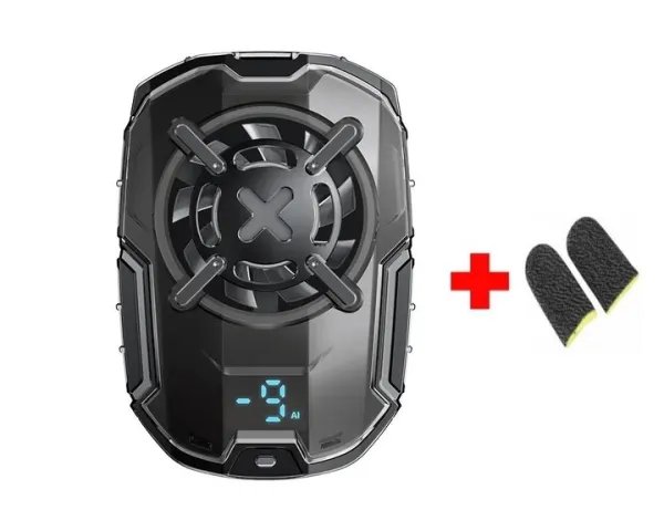 Полупроводниковый радиатор-вентилятор (кулер) для смартфона активное охлаждение MEMO Union PUBG Mobile DL16 RGB