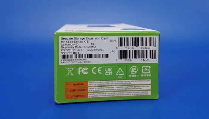 Карта Памяти Seagate Xbox Series SSD (STJR1000400) 1TB Black