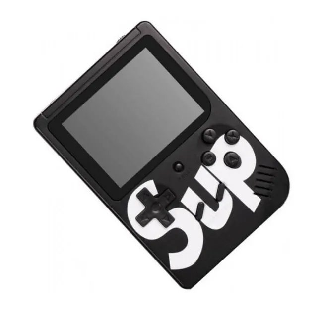 Портативная игровая консоль с джойстиком 400 игр Game Sup 8283 ретро black
