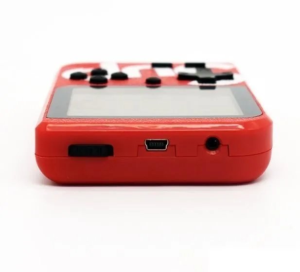 Портативная игровая консоль с джойстиком 400 игр Game Sup 8283 ретро red