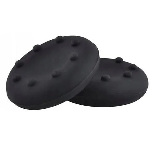 Силіконові накладки на стіки Thumb Grips для Sony DualShock PS4 / DualSense PS5 (Чорні, 2шт.) type ll