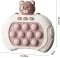 Электронная приставка консоль Quick Push Game приставка игры Pop It антистресс тик ток игрушка Bear Без бренда