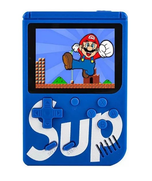 Портативна приставка консоль Sup Game Box 500 in 1 Blue