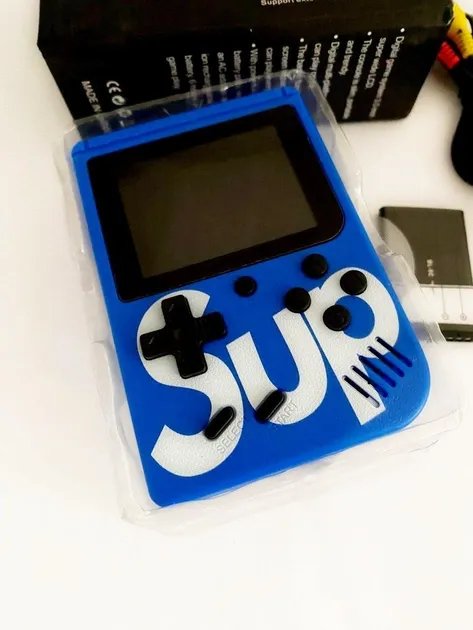 Портативна приставка консоль Sup Game Box 500 in 1 Blue
