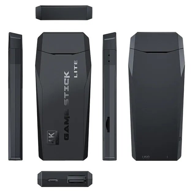 Игровая консоль Data Frog M8 Game Stick Lite 64GB ТВ приставка геймстик +20000 видеоигр (753-1)